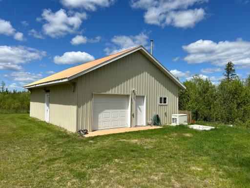East side of Heated Garage