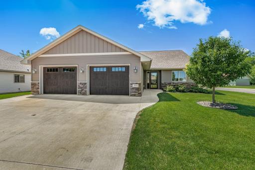 Drive up to your home wrapped in steel siding and stone.