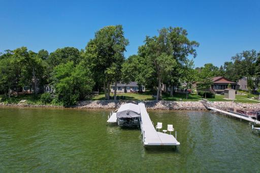 80 feet of lake shore on Otter Tail Lake, Battle Lake, MN.