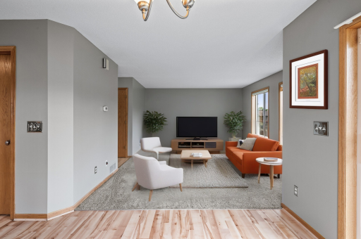 Virtually Staged - Living Room