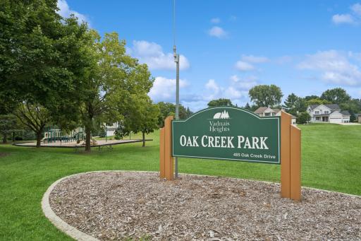 Close to the neighborhood park and trails