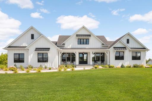 Exceptional property with black Marvin windows throughout.