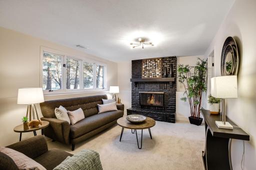 Lower-level family room