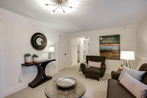 Lower-level family room