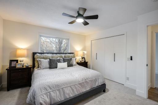Upper-level bedroom