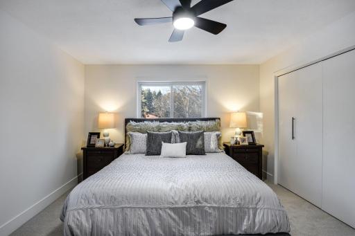 Upper-level bedroom