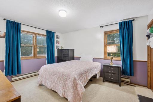 Bedroom 3 with views overlooking the front of the house and side yard