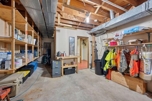 Here is the storage room and it is MASSIVE! The mechanicals are located at the other end of this room.