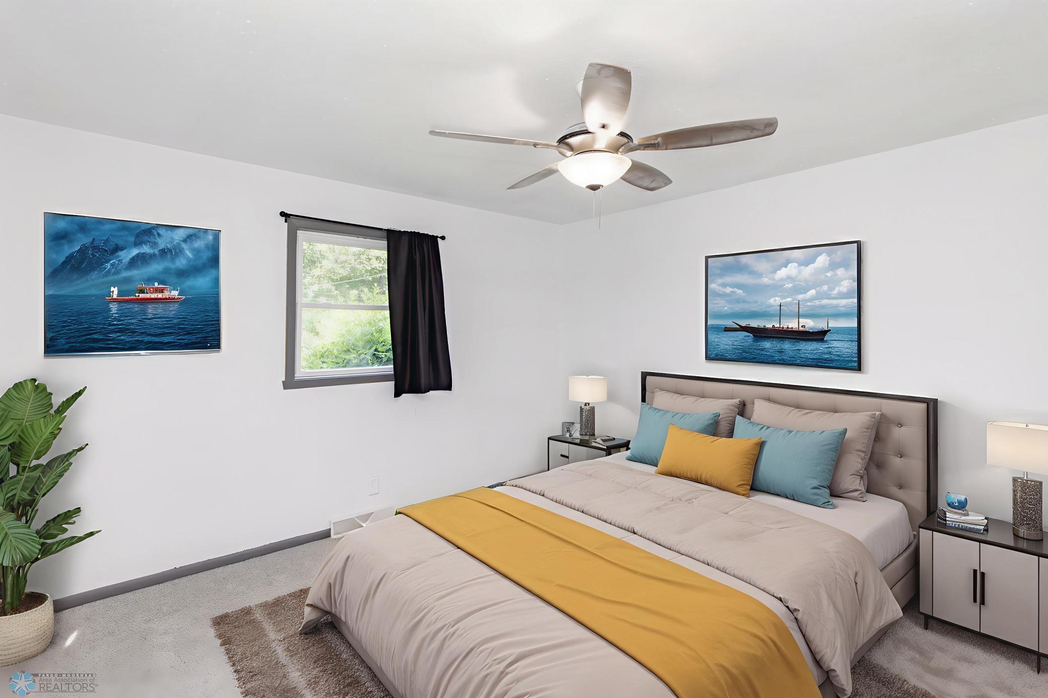 Bedroom 1 - Virtually Staged