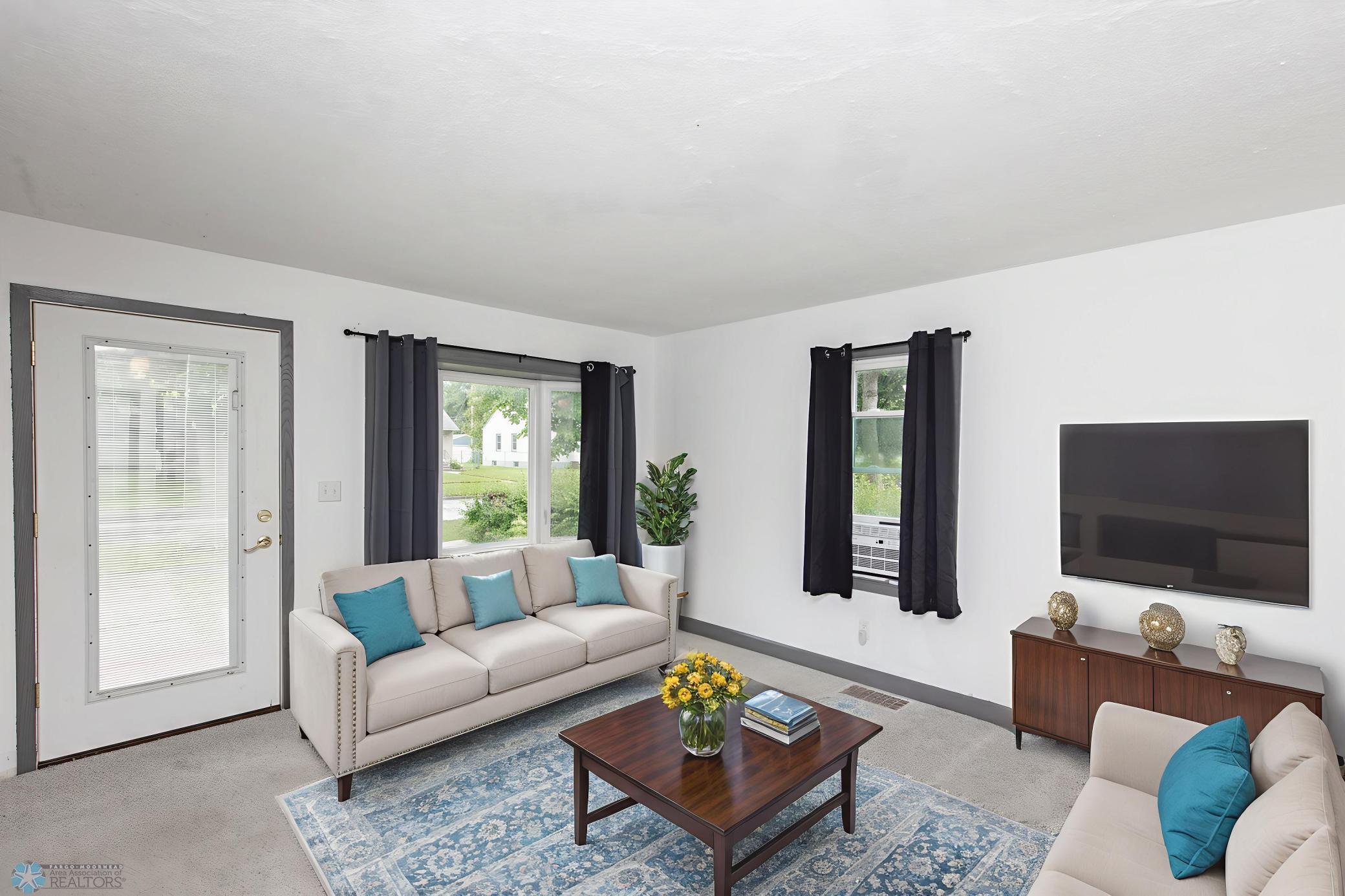 Living Room - Virtually Staged