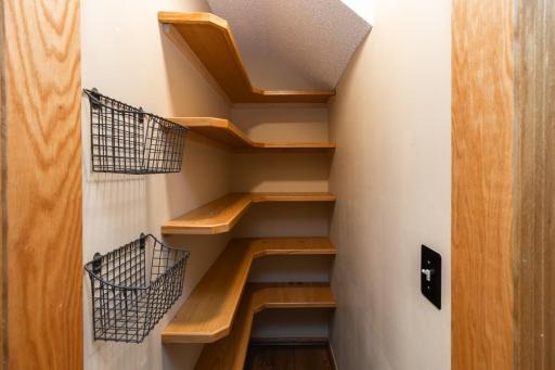 Custom built pantry