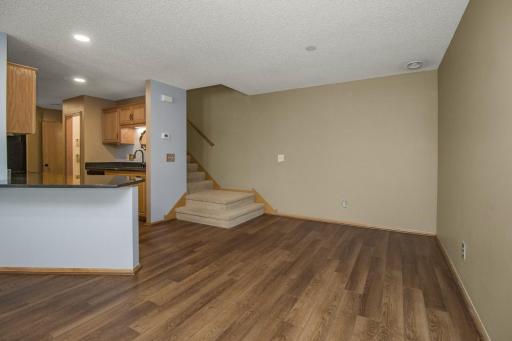 Main level view towards stairs