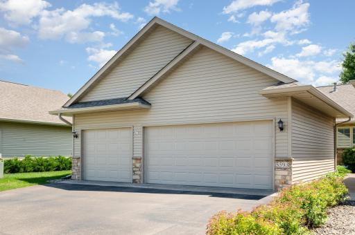 This home offers a unique, attached 3 car garage. Mr. Seller said "YES" to this home (without even seeing the interior) as soon as he saw the oversized garage; and was able to fit his full-size, Chevy Silverado truck in the single stall. :)