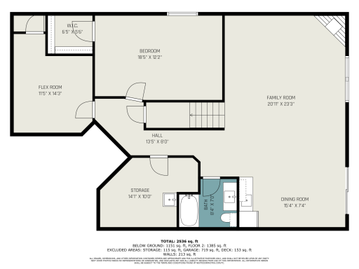 Lower Level Floor Plan