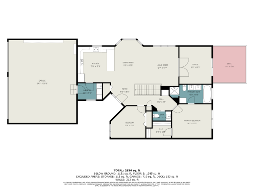 Main Level Floor Plan