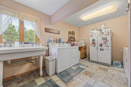 Main floor mudroom/laundry area - quite spacious