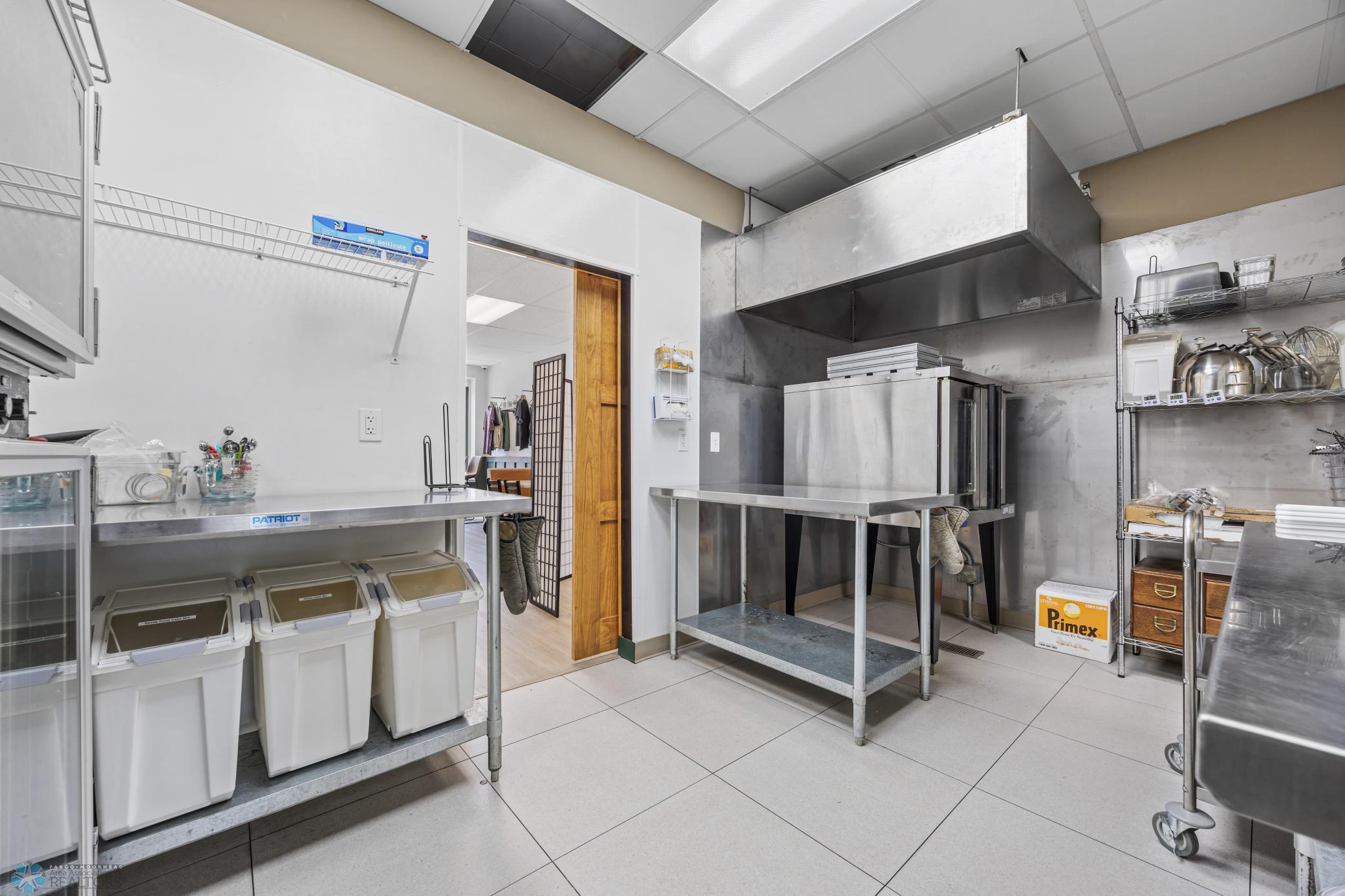 Baking area (supplies and all appliances included in sale)