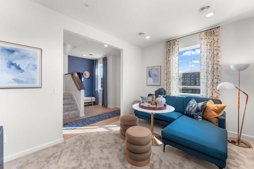 The rec room offers endless possibilities to fit your evolving lifestyle.