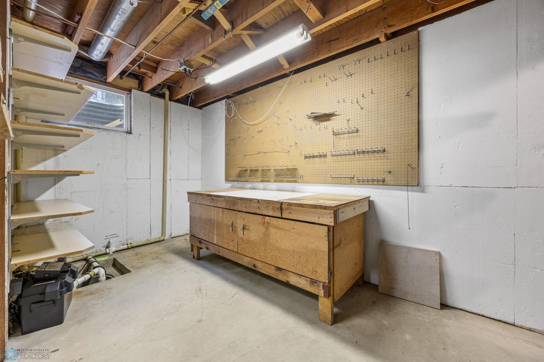 Basement Workshop space