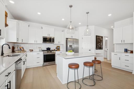 (Photo of a model home, finishes may vary)
