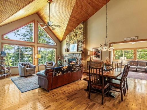 Open Family Room, Dining Room , Kitchen and Porch
