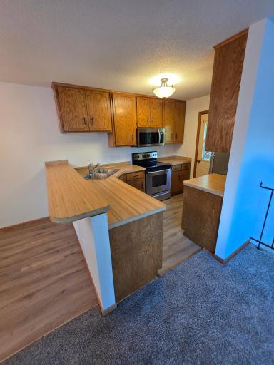 Kitchen Has All New Stainless Appliances... New Lighting, Flooring & Paint Throughout...Breakfast Bar Area