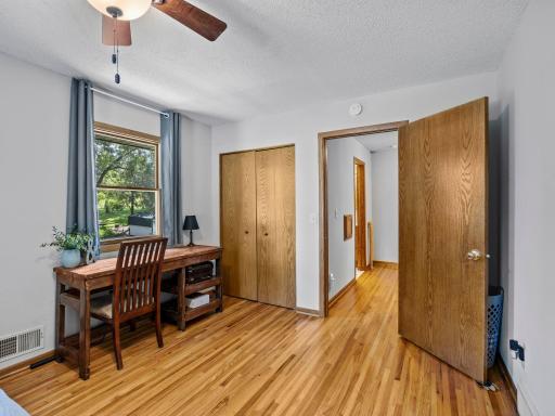 Gorgeous wood floors on entire upper level