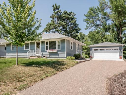 Welcome to this sweet Shoreview rambler! You could proudly call this home! The new garage is just the beginning of all this home offers.