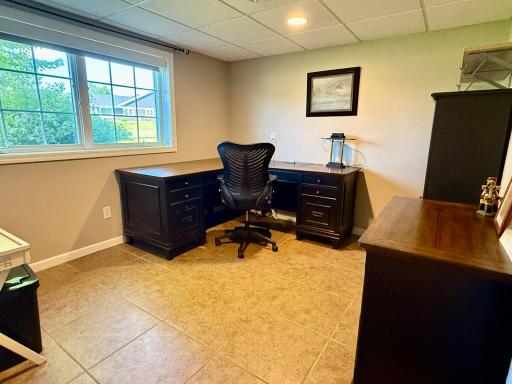 Former laundry room used as office. Hookups still present if additional laundry is desired
