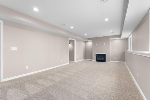 Finished Basement Living Room