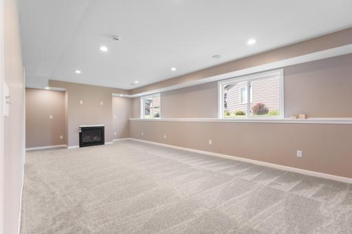 Finished Basement Living Room