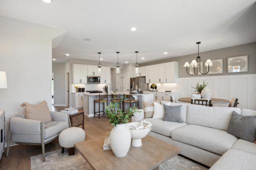 Photos are of our decorated model home. Finishes will vary.