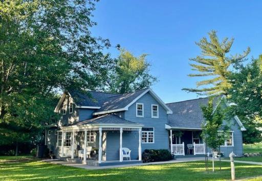 Front view of this one of a kind acreage!