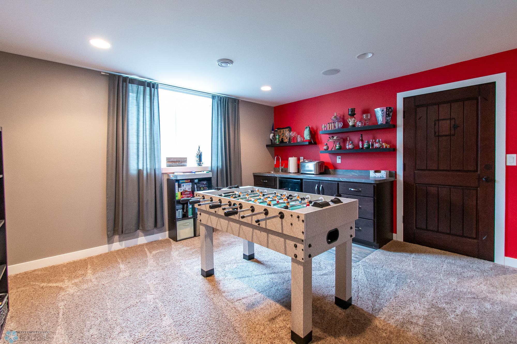 Basement Bar Area