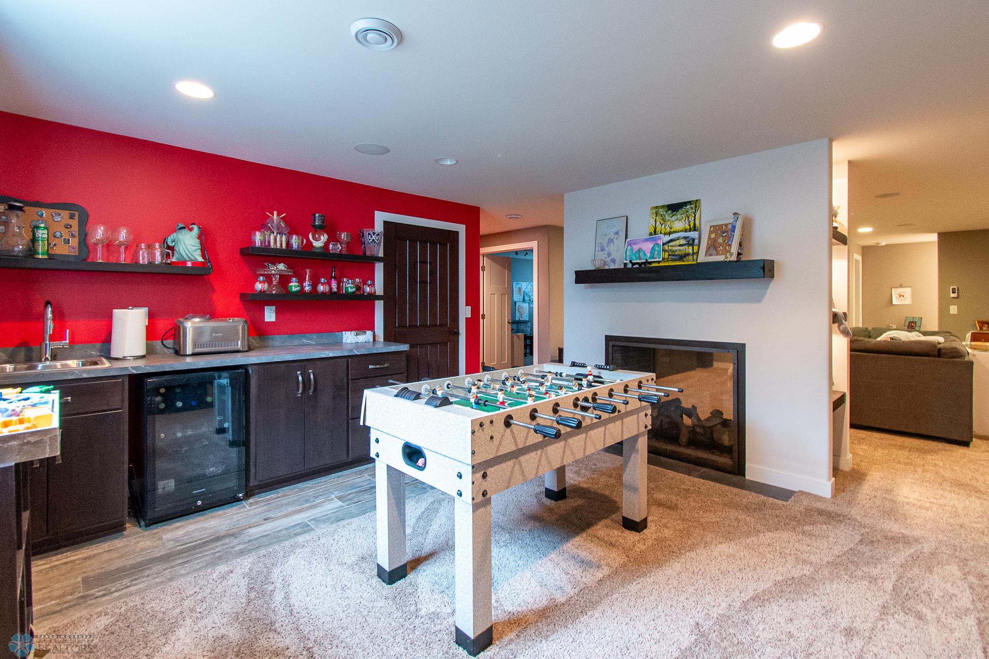 Basement Bar Area
