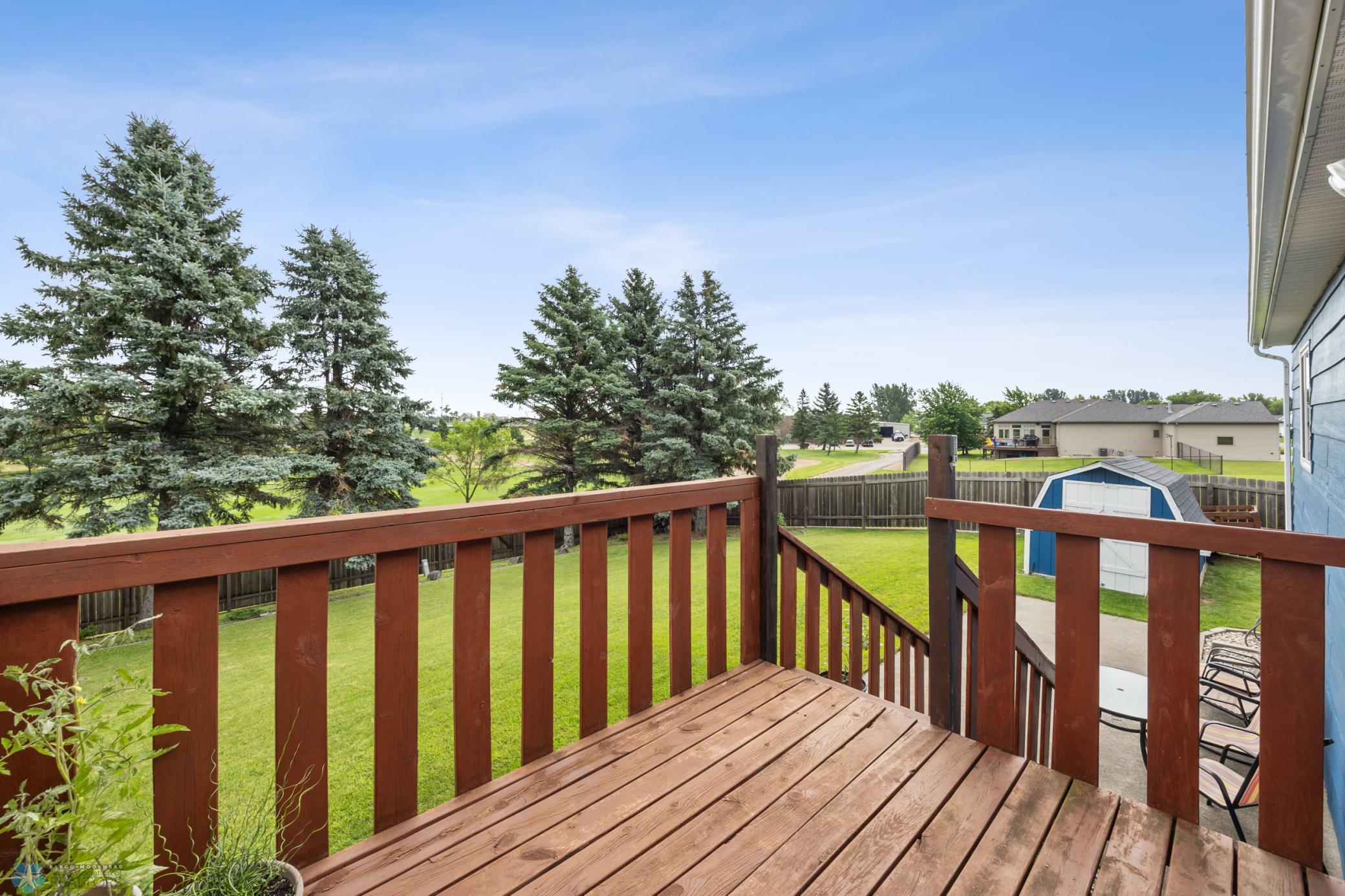 Deck for entertaining