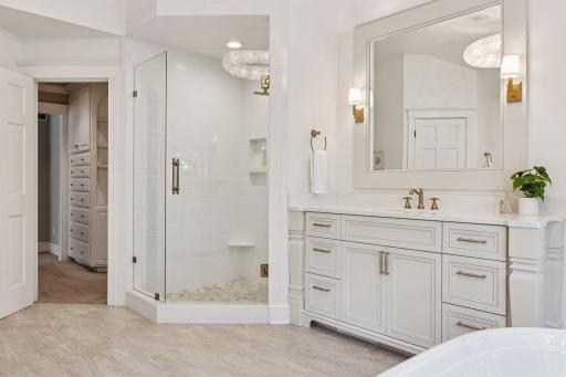Separate Shower in Primary En-Suite Bathroom