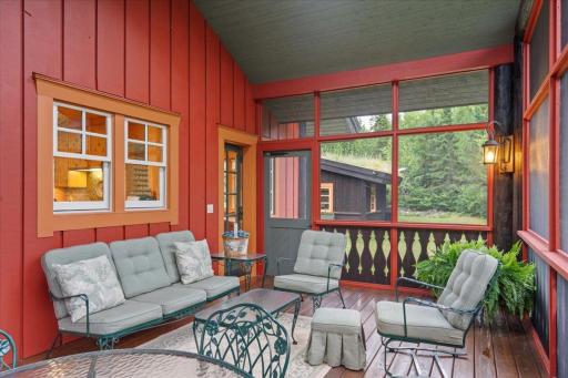 Long lazy days reading, entertaining or enjoying a glass of wine with friends in the evening on the porch right here.