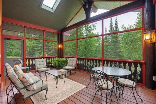 The Custom Artisan Details are extraordinary with hand crafted splats designed after 1930's Swedish Examples. The vaulted space features 3 color tones custom designed from homes in Sweden.
