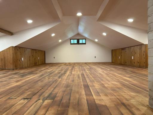 Newly finished Upper attic for additional living