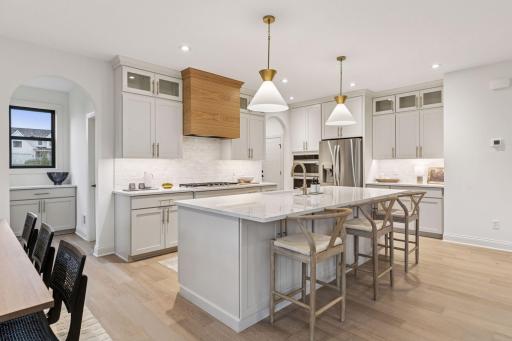 Enjoy entertaining in your HUGE kitchen with an additional prep nook right off the kitchen