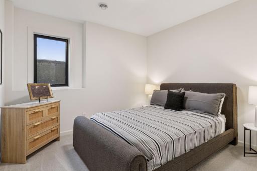 Bedroom #2 in your finished lower level!