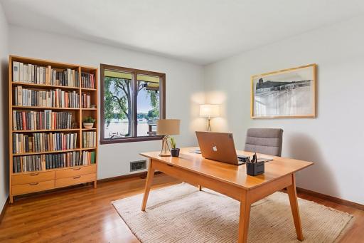 One of 4 bedrooms on the main level