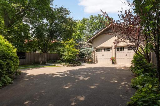 Rare attached garage with three stalls!