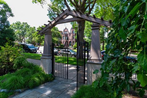 View from the front yard.