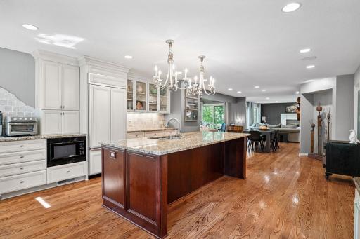 Hardwood floors throughout the main floor