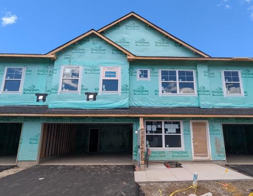 Photo of the actual home as of 7.17! Home is under construction and set to be complete in October.