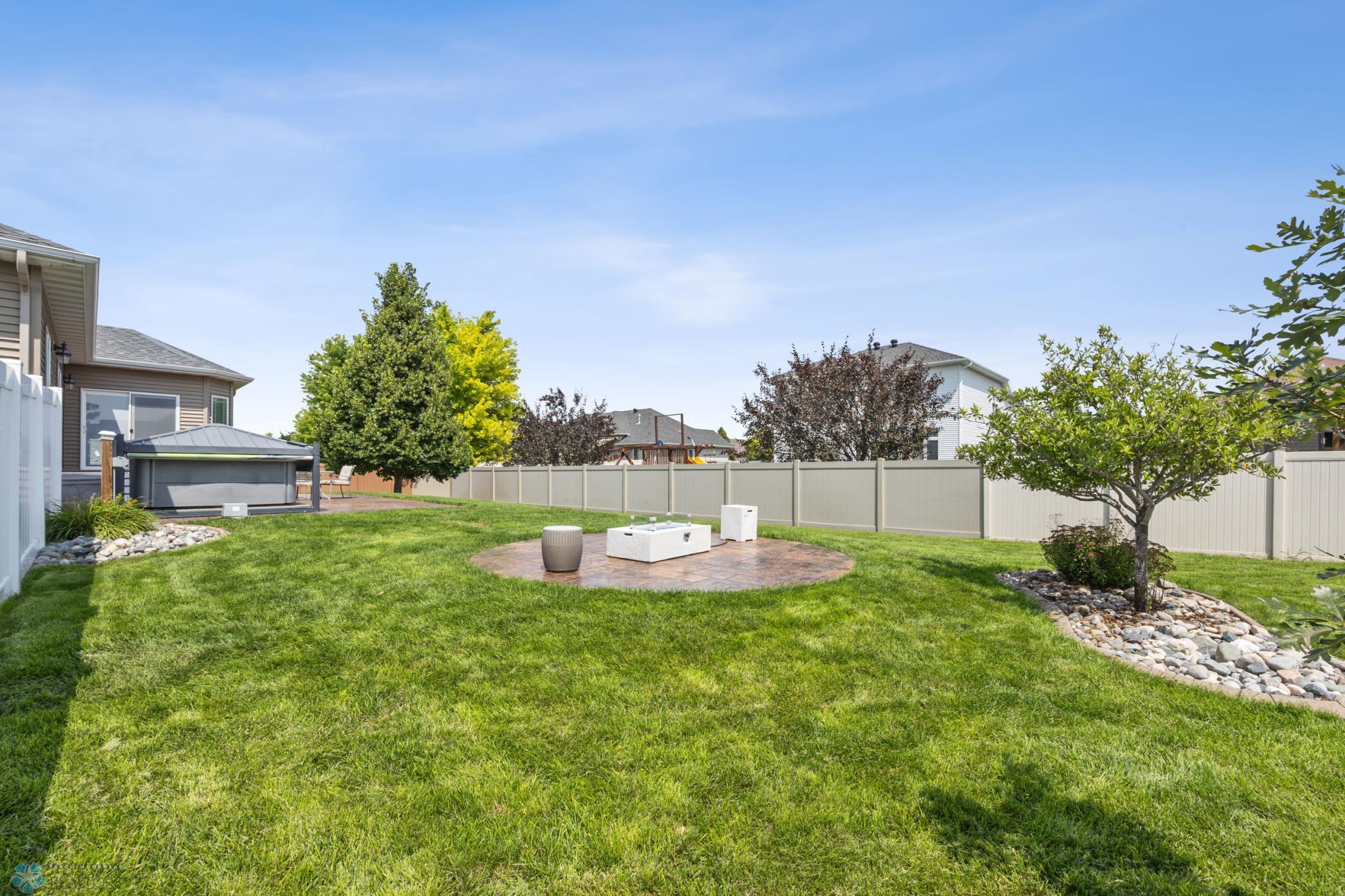 Backyard & Firepit