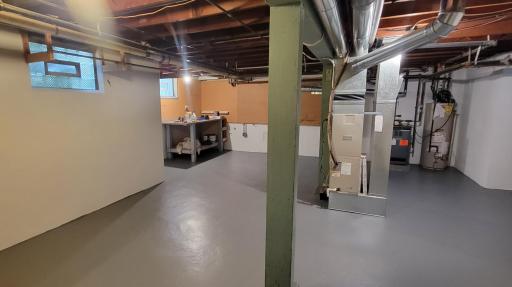 The lower level is waiting for someone to build equity by finishing a family room, 4th bedroom and a bath.