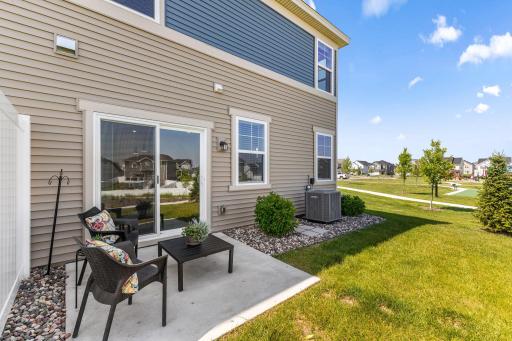 Enjoy the outdoors on the nice patio space